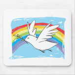 Friedenstaube Mousepad