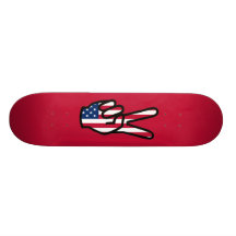 Friedenszeichen Bedruckte Skateboarddecks