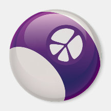 FRIEDENSzeichen-BILLARD-BALL Magnete