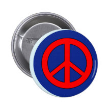 FRIEDENSzeichen Button