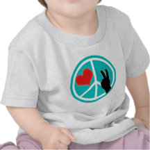 Friedenszeichen-Frieden und Liebe Shirt