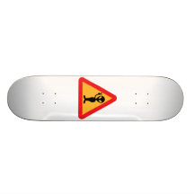 Friedliches alien-Zeichen Skateboardbrett