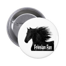 Friesischer Fan Button
