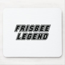 Frisbee-Legende Mauspads
