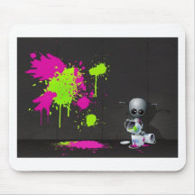 Frisch, Funky, modern, Retro, cool Mousepads