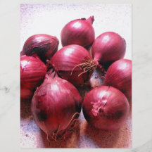Frische Zwiebeln Flyer Druck
