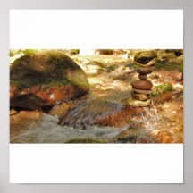 Frisches Wasser Poster