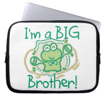 Frog Big Brother Laptop Computer Sleeve