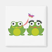 Froggy-Paare Kühlschrankmagnet
