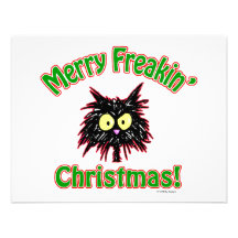 Frohe Freakin Weihnachten Ankündigungskarten