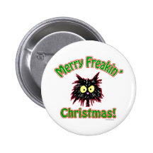 Frohe Freakin Weihnachten Buttons