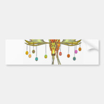 Frohe Ostern Autosticker