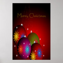 Frohe Weihnacht-Plakat