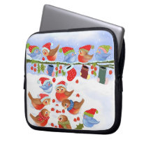 Frohe Weihnachten Computer Sleeve Schutzhüllen