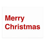 Frohe Weihnachten Helvetica Postkarten