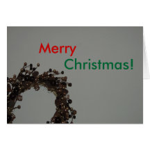 Frohe Weihnachten! Karte
