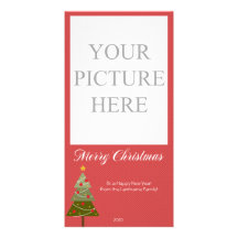 Frohe Weihnachten Photokartenvorlagen