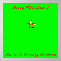 Frohe Weihnachten! Plakat