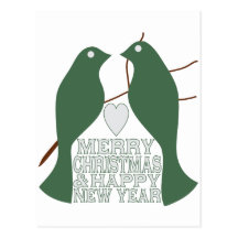 Frohe Weihnachten Postkarte