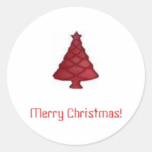 Frohe Weihnachten! Roter Baum-Plätzchen-Schneider-