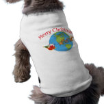 Frohe Weihnachten Sankt, die Geschenke liefert hundekleidung