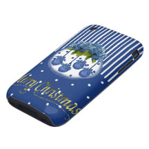Frohe Weihnachten Tough iPhone 3 Etuis