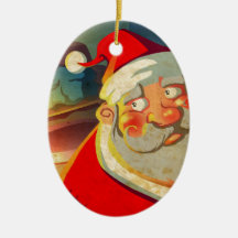 Frohe Weihnachten Weihnachtsmanns Weihnachtsbaum Ornamente
