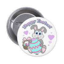 Fröhliche Ostern! Osterhase buttons