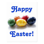 Fröhliche verzierte Ostern Eggs Entwürfe Postkarten