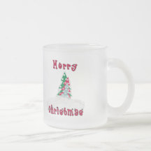 Fröhlicher Weihnachtsbaum Kaffeetassen