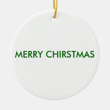 FRÖHLICHES CHIRSTMAS WEINACHTSORNAMENTE