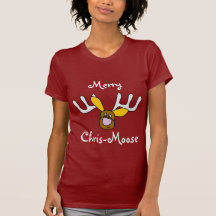 Fröhliches Chris-Elche Weihnachtselch-Spaß-Hemd