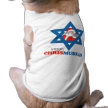 Fröhliches Chrismukkah - Hund T Shirts