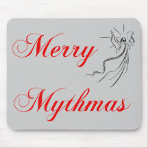 Fröhliches Mythmas Mousepads