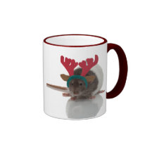 Fröhliches Ratmas Kaffeetassen