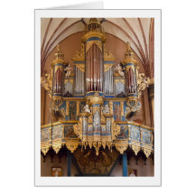 Frombork Kathedralen-Organkarte