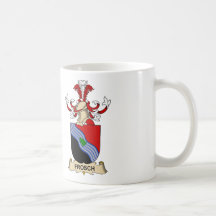 Frosch Familienwappen Kaffee Haferl