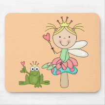 Frosch-Fee - blonde T-Shirts und Geschenke Mauspads