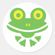 Frosch - frog aufkleber