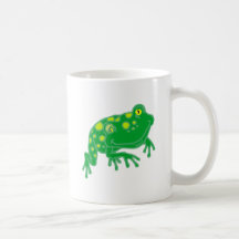 Frosch frog kaffee haferl