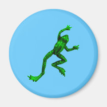 Frosch frog kühlschrankmagnet