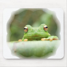 Frosch mustert Mausunterlage Mauspad