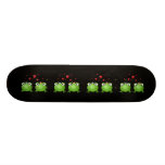 Frosch-Paare mit Herzen Personalisiertes Skateboarddeck