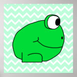 Frosch Plakatdrucke