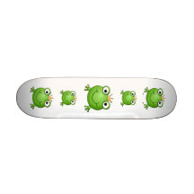 Frosch-Prinz. Glücklicher Frosch Individuelle Skateboards