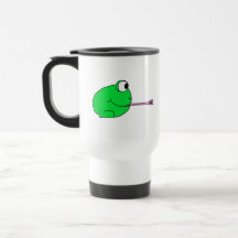Frosch und Fliege Kaffee Haferl