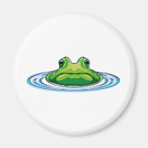 Frosch von der tiefen Lagune Kühlschrankmagnete
