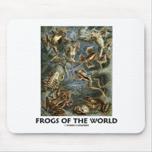 Frösche der Welt (Ernst Haeckel) Mousepad