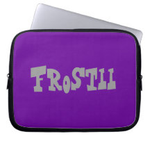 Frostii lila Laptop-Hülse Laptop Computer Schutzhülle