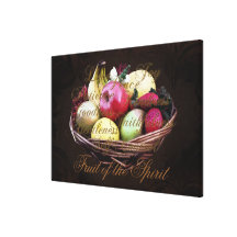 Frucht des Geistes, bunte christliche Wand-Kunst Leinwanddrucke